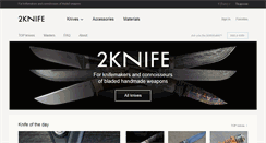 Desktop Screenshot of 2knife.com